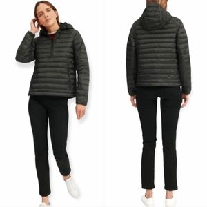 Everlane The Renew Lightweight Half-zip Puffer XL